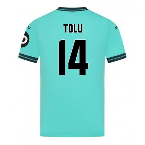Wolves Tolu Arokodare #14 Fußballbekleidung Auswärtstrikot 2025-26 Kurzarm